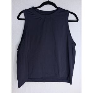 Spiritual Gangster Soft Basic Black Tank Yoga Wellness M/L